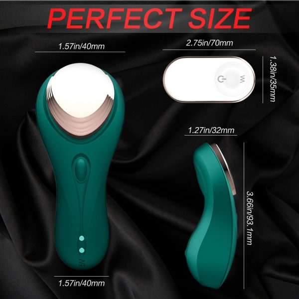 Skander women's underwear masturbation vibrator, outdoor sex toy remote control egg jumping masturbation device, invisible wearable - Image 1