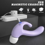 Suck the vibrating stick, female masturbator, pat the orgasm magic weapon, adult toy masturbator. Let yourself go, get soaked, absolute climax - Image 5
