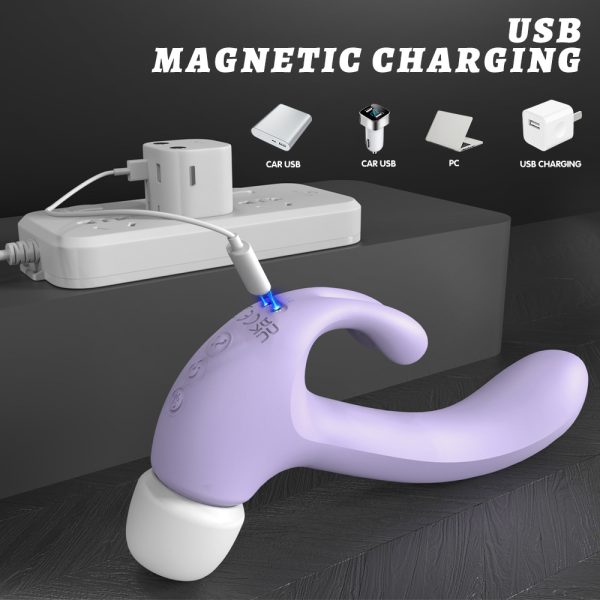 Suck the vibrating stick, female masturbator, pat the orgasm magic weapon, adult toy masturbator. Let yourself go, get soaked, absolute climax - Image 5