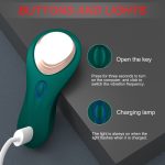 Skander women's underwear masturbation vibrator, outdoor sex toy remote control egg jumping masturbation device, invisible wearable - Image 4