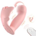 Butterfly wearable egg-jumping masturbation device, female toy, adult product, egg-jumping body insertion remote control. Satisfy both internal and external pleasures. Wireless remote control. Easy to hide. - Image 2