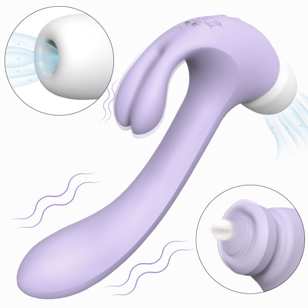 Suck the vibrating stick, female masturbator, pat the orgasm magic weapon, adult toy masturbator. Let yourself go, get soaked, absolute climax - Image 3