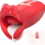 French Kiss Biting & Licking Moving Mouth Tongue Vibrator - Image 3