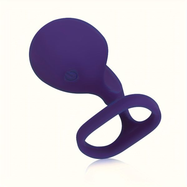 Couple silicone clitoral stimulation vibration penis ring - Image 1