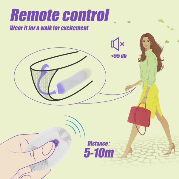 Telescopic jumping egg female orgasm multi-frequency vibration masturbation device, female wireless remote control couple sex products - Image 10