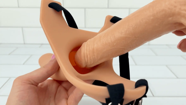 Silicone Hollow Strap-On To Enhance Your Erections (For Men With Mild E.D.) - Image 5