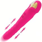 Vibrator Rabbit telescopic 3 thrust 10 Vibration false penis Clitoral stimulator telescopic female masturbator rechargeable - Image 4