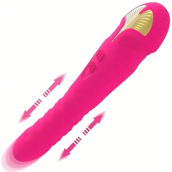 Vibrator Rabbit telescopic 3 thrust 10 Vibration false penis Clitoral stimulator telescopic female masturbator rechargeable - Image 4