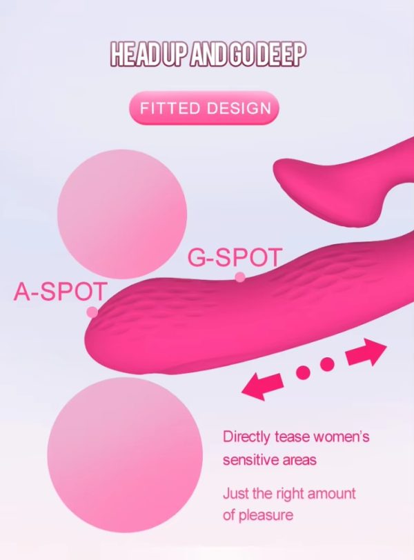 Dual-action waterproof silicone USB charger, female masturbation G-spot rabbit vibrator - Image 5