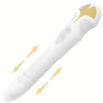 Vibrator Rabbit telescopic 3 thrust 10 Vibration false penis Clitoral stimulator telescopic female masturbator rechargeable - Image 5