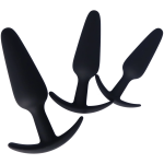 Silicone Anal Training Plug Set - Three Sizes! - Image 3
