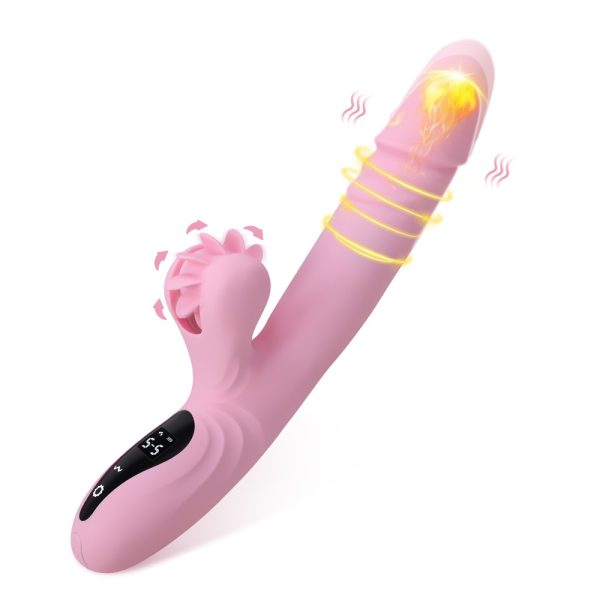 Female sex massage stick sucking pea vibrator female masturbator adult sex products - Image 1