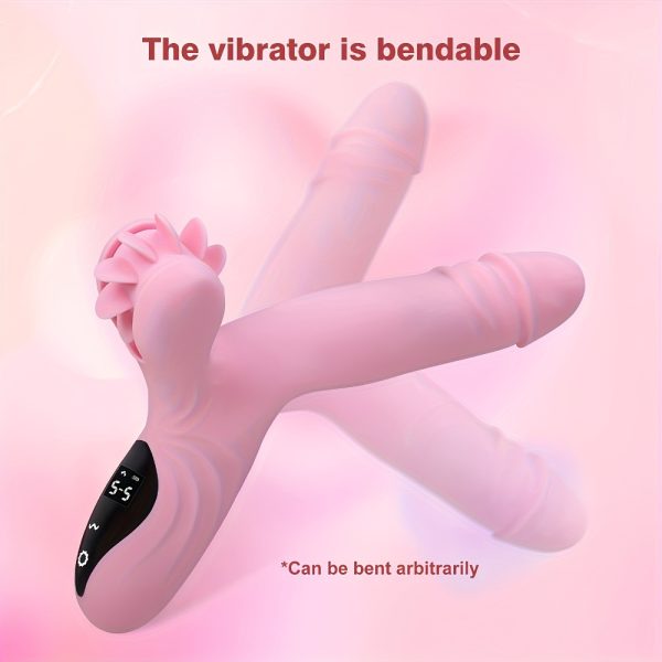Female sex massage stick sucking pea vibrator female masturbator adult sex products - Image 4