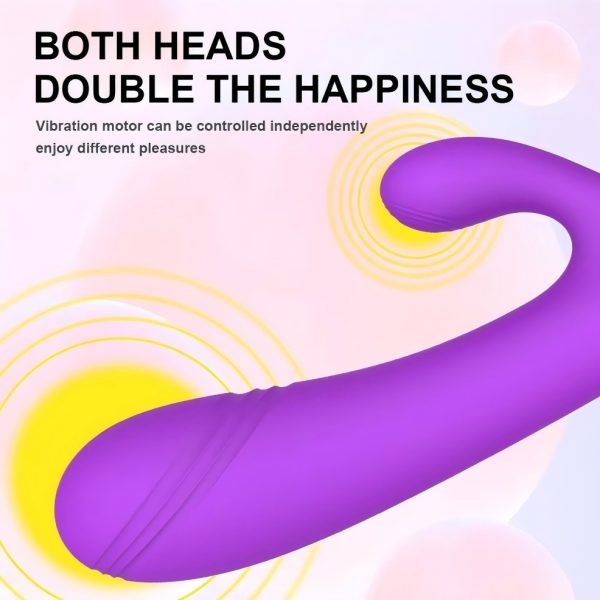 Female masturbation G-spot rechargeable silicone rabbit sensing - Powerful dual stimulation! - Image 4