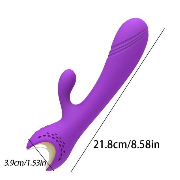 Female masturbation G-spot rechargeable silicone rabbit sensing - Powerful dual stimulation! - Image 5