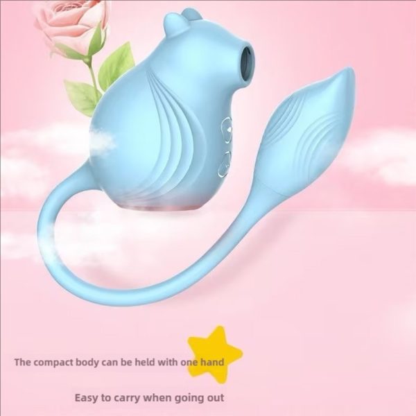 Female vibrator insert masturbator, sucking vibrating massage stick electric vibrator - Image 4