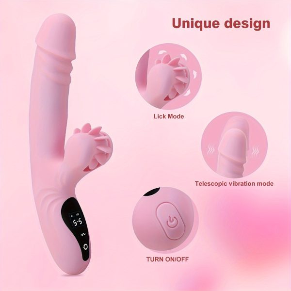 Female sex massage stick sucking pea vibrator female masturbator adult sex products - Image 6