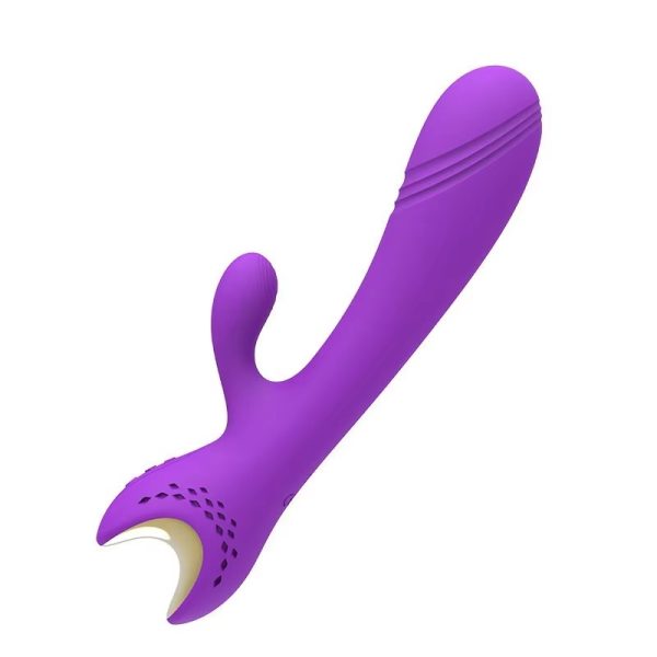 Female masturbation G-spot rechargeable silicone rabbit sensing - Powerful dual stimulation! - Image 6