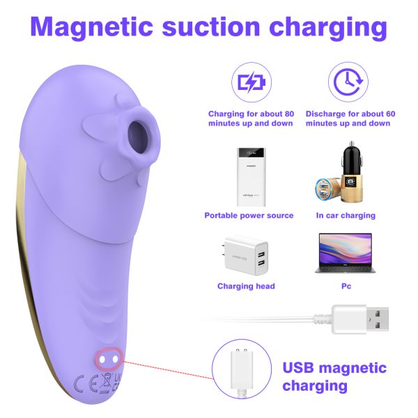 When going out, wear a female strong vibration silent masturbator. For orgasm, adult sex toys can be inserted - Image 8
