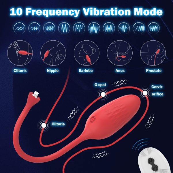 DX7 penile ring for couples to share remote-controlled sperm lock ring, male anti-radiation penile delay ring for both men and women to vibrate and masturbate together - Image 6