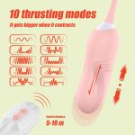 Telescopic jumping egg female orgasm multi-frequency vibration masturbation device, female wireless remote control couple sex products - Image 7