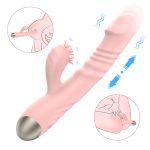 Multi-color pearl pulse and finger technique dual-action vibrator - triple your happiness!