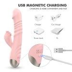 Multi-color pearl pulse and finger technique dual-action vibrator - triple your happiness! - Image 3