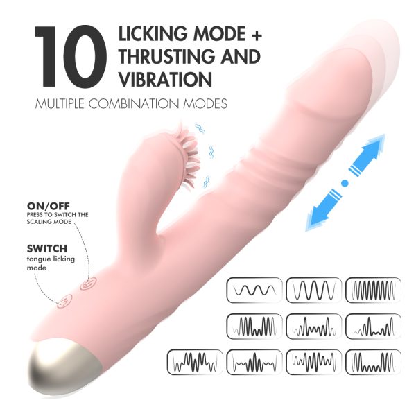 Multi-color pearl pulse and finger technique dual-action vibrator - triple your happiness! - Image 7