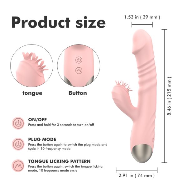 Multi-color pearl pulse and finger technique dual-action vibrator - triple your happiness! - Image 8