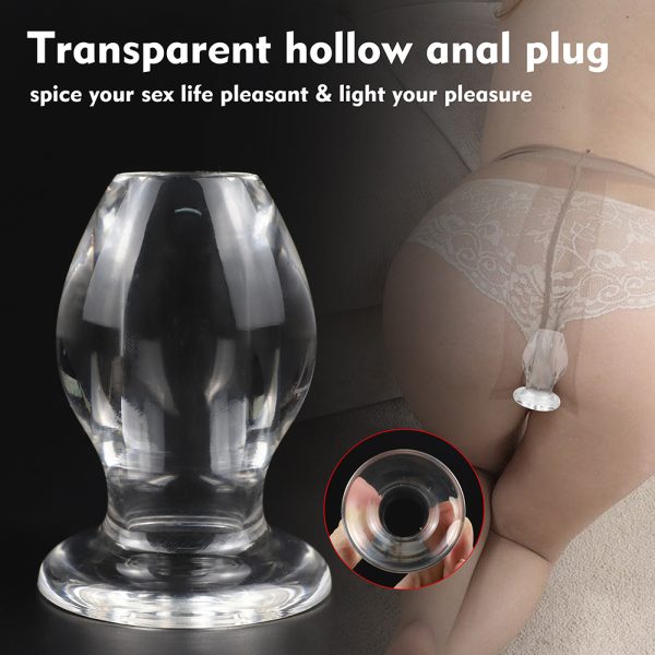 A beautiful transparent anal plug for the bottom - Image 4