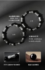 Fine silver 999 continuously rises. Traditional Chinese style, retro fashion, new Chinese style. Blessings and good fortune. Smooth and orderly. Simple and exquisite. Elegant and refined. - Image 5